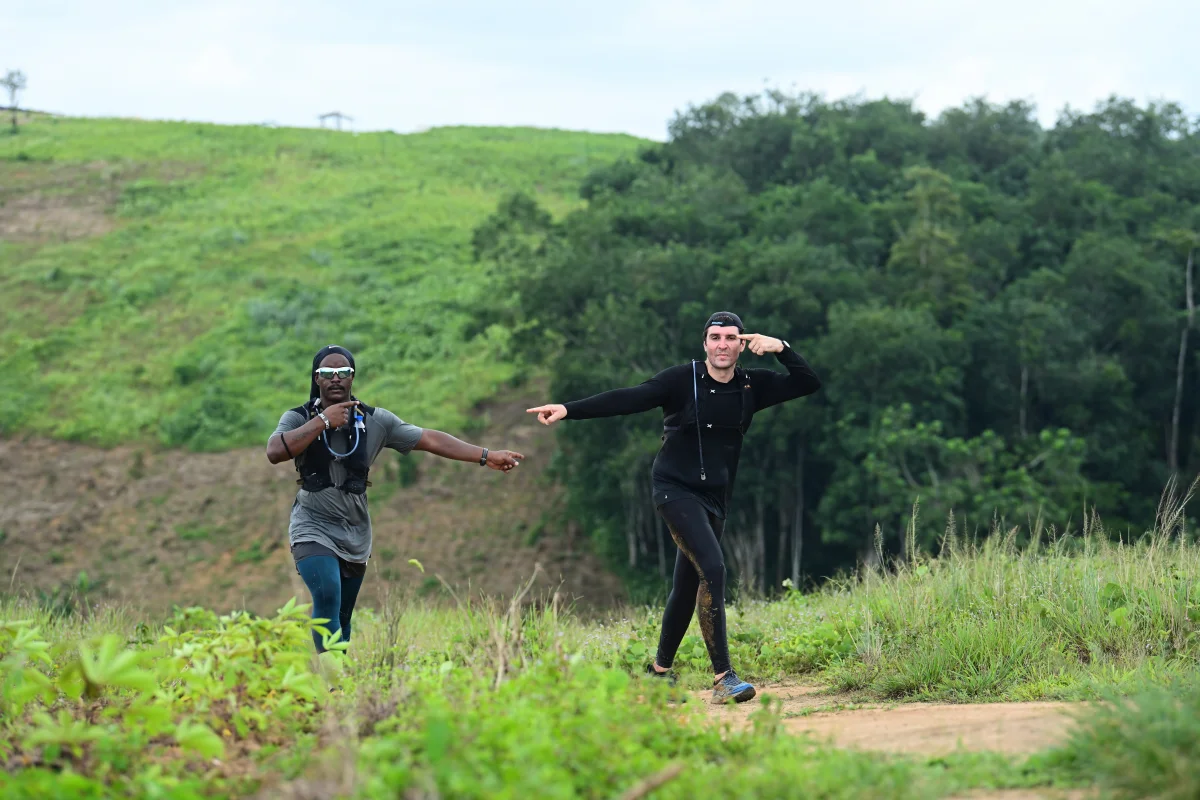 Deux trailers complices sur le parcours