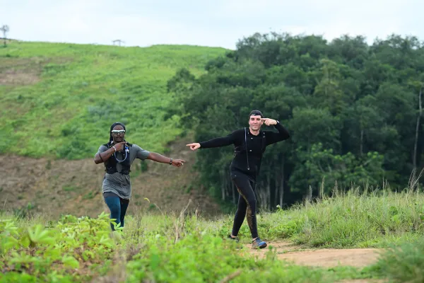 Deux trailers complices sur le parcours